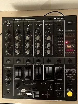 Pioneer DJM-500 Professional 4-channel DJ Mixer With Effects And BPM Displays • £150