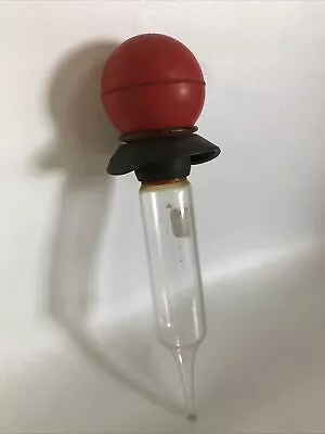 8  Vintage Glass Medicine Rubber Ball Dropper Becton Dickenson & Co • $9.99