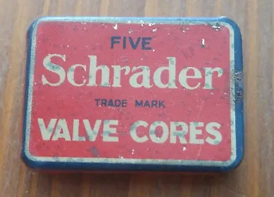 Tiny Vintage Schrader Valve Cores Tin • $7.45