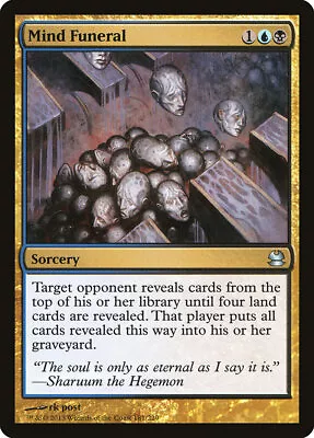 MTG Mind Funeral [Modern Masters​​​] Moderately Played​​ • $1.54