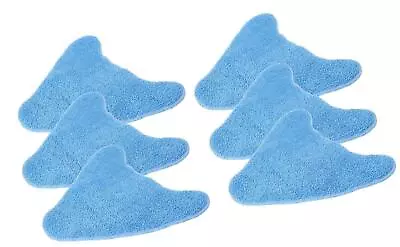 6 X Steam Mop Microfibre Washable Pads For VAX S5C S6S S6 S86-SF-C • £14.99