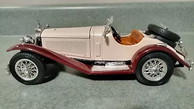 Burago 1/18 1928 Mercedes SSK Beige/Brown Diecast/Plastic Clean No Box • $3.25