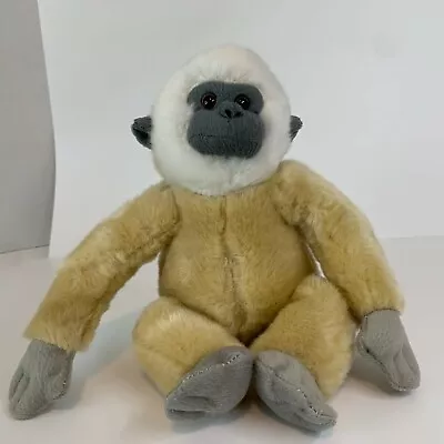 Wild Republic Monkey Plush Tan Sitting Stuffed Animal 2011 • $10.40