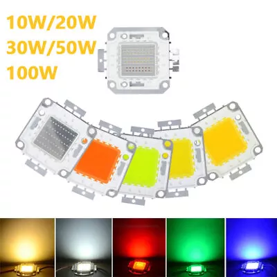 LED Chip COB 10W 20W 30W 50W 100W SMD Lamp Bulb Bead Flood Light HighPower White • $0.99