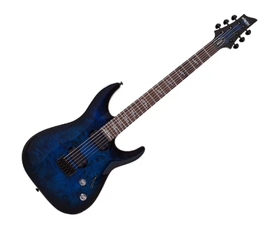 $399.99 • Buy Schecter Omen Elite-6 See Thru Blue Burst - Used