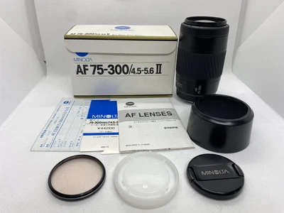 $88.84 • Buy [Top MINT In Box] Minolta AF Zoom 75-300mm F4.5-5.6 Lens Sony A Mount JAPAN