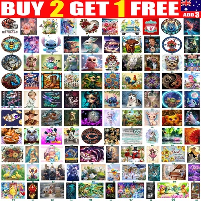 Full Drill 5D Diamond Painting Embroidery Picture Art Cross Craft Stitch Kit DIY • $10.89