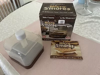 MICRO S’MORES - AS SEEN ON TV MICROWAVE S'MORE MAKER Great Condition! • $12.50