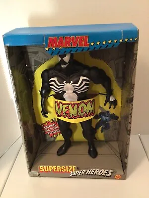 Vintage VENOM 1991 Marvel Supersize Super Heroes 15  Action Figure Toy Biz New • $48