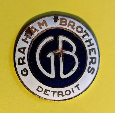 Graham Brothers Radiator Emblem ( 1921-1926 ) • $25