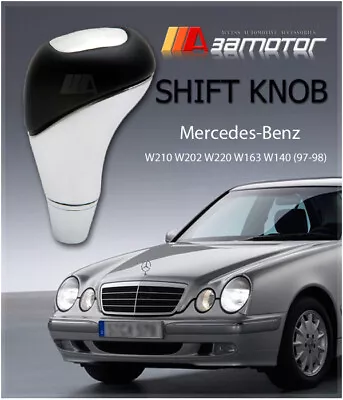 Shift Knob Silver / Brush Aluminum Fits Mercedes C E S W210 W220 W163 W202 W140 • $26.39