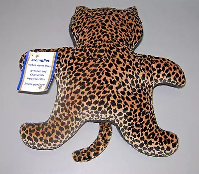 Vintage AROMAPET  LEOPARD  Herbal Warm Pack   Microwaveable Heating Pad • $29.50