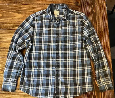 American Eagle Super Soft Flannel Lumberjack Shirt Plaid Mens Size Large • $10