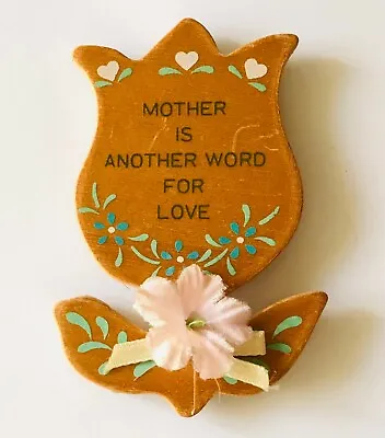 Mother Is Another Word For Love Magnet Retro Souvenir Vintage Mothers Day (K14) • $9.99