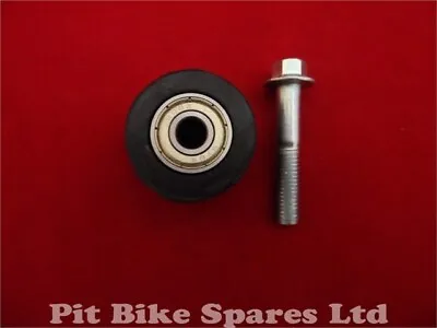 8mm Chain Tensioner Roller & Bolt For Pit Bike • £5.99