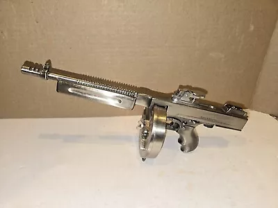 Vintage 60s Metal Thompson Tommy Submachine Machine Gun Cigarette LighterJapan • $100