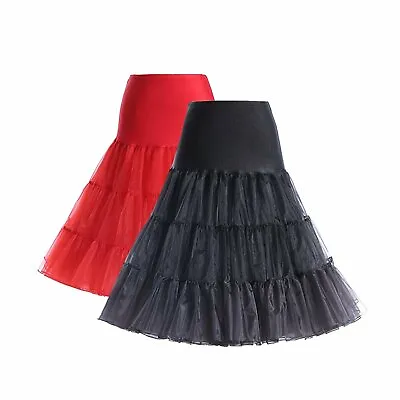 50's Petticoat Underskirt Retro Vintage 1950's Rockabilly Many Colours. • £12.99