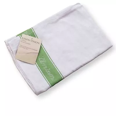 6pc Linen Bar Glass Cloth Tea Dish Towel Clothes Dry Cleaning Kitchen Restaurant • £12.50