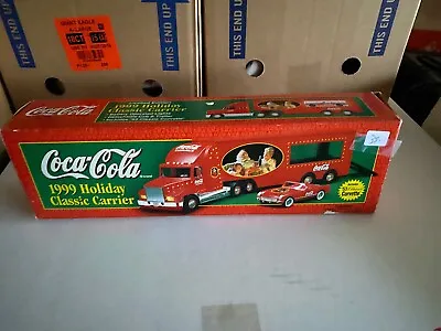 Coca Cola 1999 Holiday Classic Carrier Includes 1953 Corvette In Original Box • $85.64