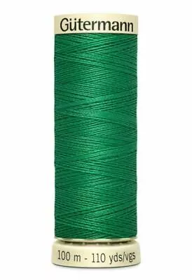 Gutermann Sew All Polyester 100m Thread: Col 000 - 497 Use Your Colour From List • £2.20