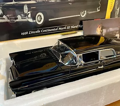 Sunstar Platinum 1/18 Diecast 1958 Lincoln Continental Mark III Model Car NIB* • $115