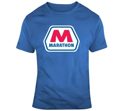 Marathon Tee Cool Gas Station Oil Trucking Driving T Shirt • $21.50