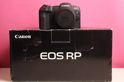 Canon EOS RP 26.2MP Full Frame Mirrorless Camera 2k Shuttercount EXCELLENT W BOX • $1145