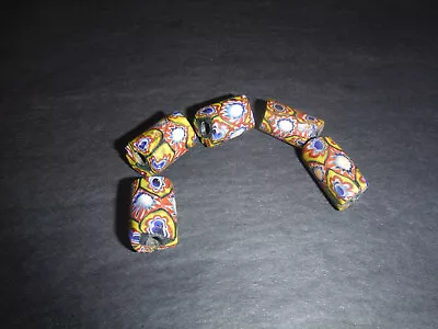 Antique African Venetian Millefiori Trade Beads  • $25