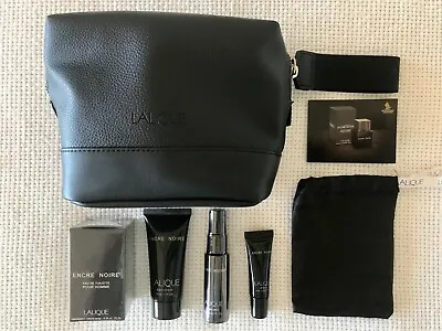 $65 • Buy Lalique Men's Amenity Kit For Singapore Airlines First Class - New And Unused