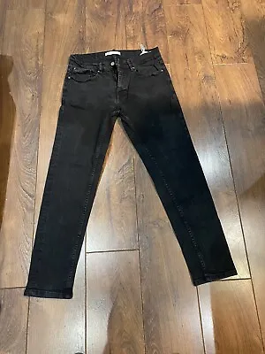 Mens Black Zara Jeans (See Label On Picture For Size) PREOWNED • $14.92