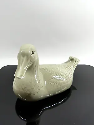 Vintage Ceramic Duck David Sharp Pottery England • £60.53