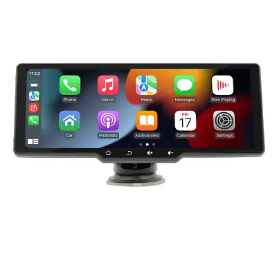 10.26in Car Stereo Touch Screen Radio HD Monitor For Apple Carplay Android Auto • $104.71