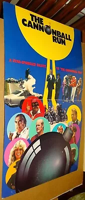 1980 20th Century Fox CANNONBALL RUN Burt Reynolds Fold-Out Display Advertising • £34.74