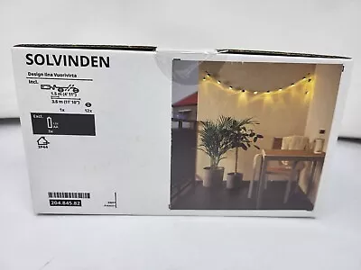 Ikea Solvinden LED Outdoor String Light With 12 Lights 204.845.82 • $25.95