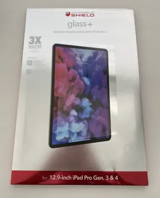 ZAGG Invisible Shield Glass+ Screen Protector For Apple IPad Pro 12.9  • $29.99