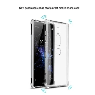 $21.07 • Buy Cover Gel Sony Xperia XZ3 TPU Silicone Anti-shock Reinforced + Glass