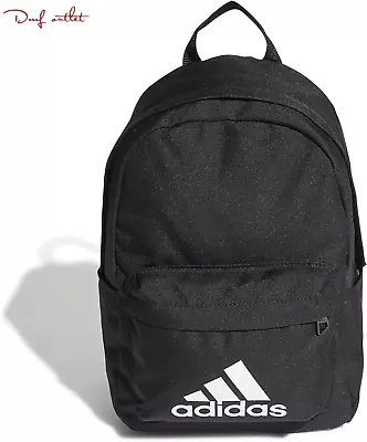 Adidas Backpack Gym School Bag Footy Training Kids Black Backpack • $45.99