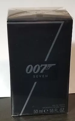 007 James Bond SEVEN EDT Spray FOR MEN 50ml /1.6oz  NIB Sealed Free Shipping • $34.50