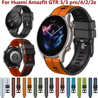 22mm GTR 4 Strap For Xiaomi Huami Amazfit GTR 4 3 2 2e GTR3 Pro 47mm Watch Band • $6.05