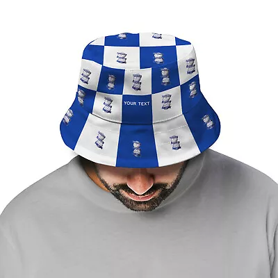 Birmingham City FC Chequered Football Bucket Hat | Officially Licenced Hat • £19.99