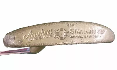 Acushnet Bullseye M5R Standard Flange Offset Putter John Reuter Jr. Steel 34  RH • $169.76