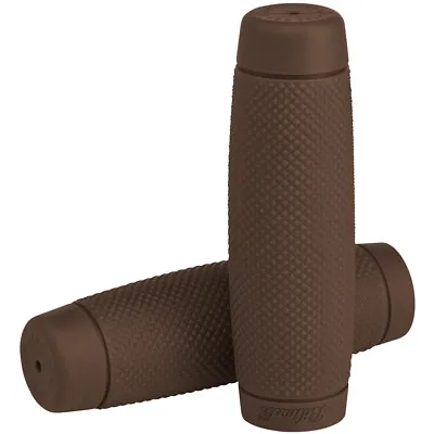 Biltwell Chocolate Recoil Grips For 7/8  Bars Harley Chopper Bobber Motorcycle • $15