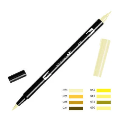 $5.95 • Buy Tombow ABT Dual Brush Pen - Yellow Color Range (020 - 090)