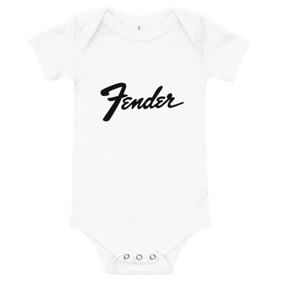 £8.99 • Buy Fender Baby Vest (newborn) Alternative Music Fan Gift New Baby FREE UK POSTAGE