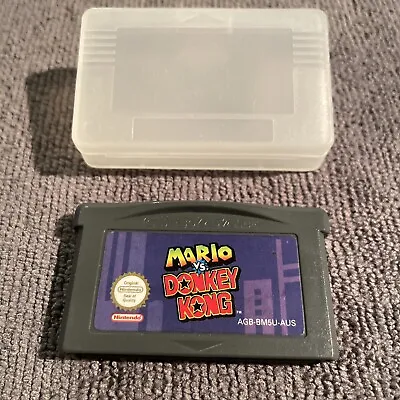 $35 • Buy Mario Vs Donkey Kong - Nintendo GBA - Tested & Working - Great Condition ⭐️