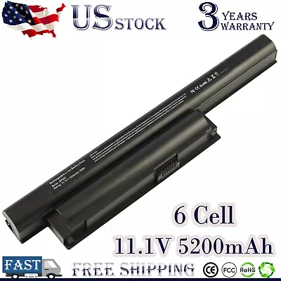 $29.49 • Buy Laptop Battery For Sony VAIO VPC-E1Z1E VPCEA24FM VPCEE22FX VPCEE23FX VGP-BPS22