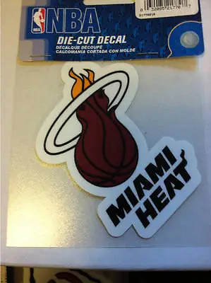 Miami Heat 4x4 Die Cut Decal • $3.99