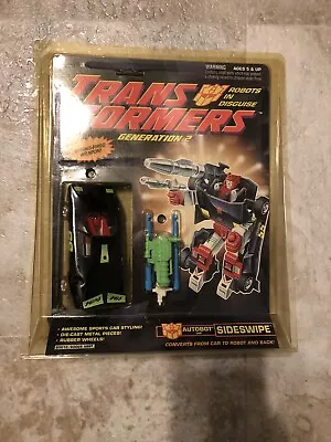 Transformers Sideswipe G2 MOC MOSC Original Vintage Lot #1 • $180