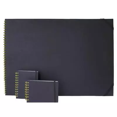 Artway Indigo Spiral Bound Handmade Sketchbooks - 150gsm • £18.57