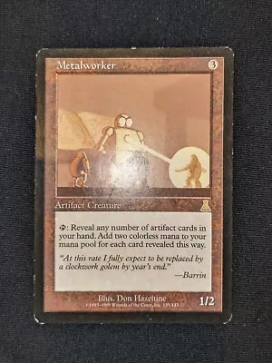 Metalworker - MTG Urza's Destiny - English - Reserved List - MP/HP - Photo Incl. • $94